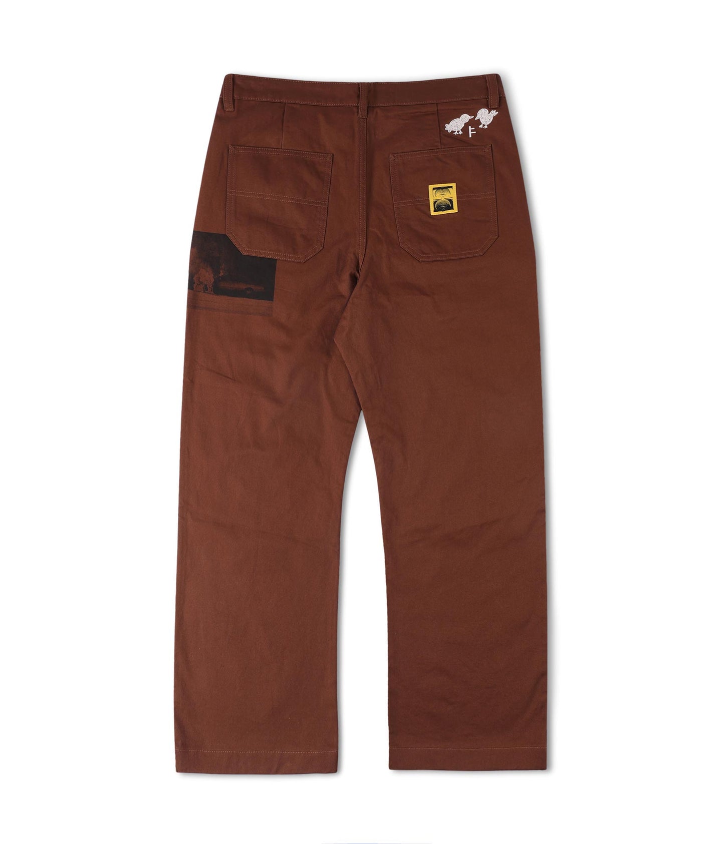 FORMER DXD Reynolds Work Pant in BROWN - Destroyed By Dane Collection