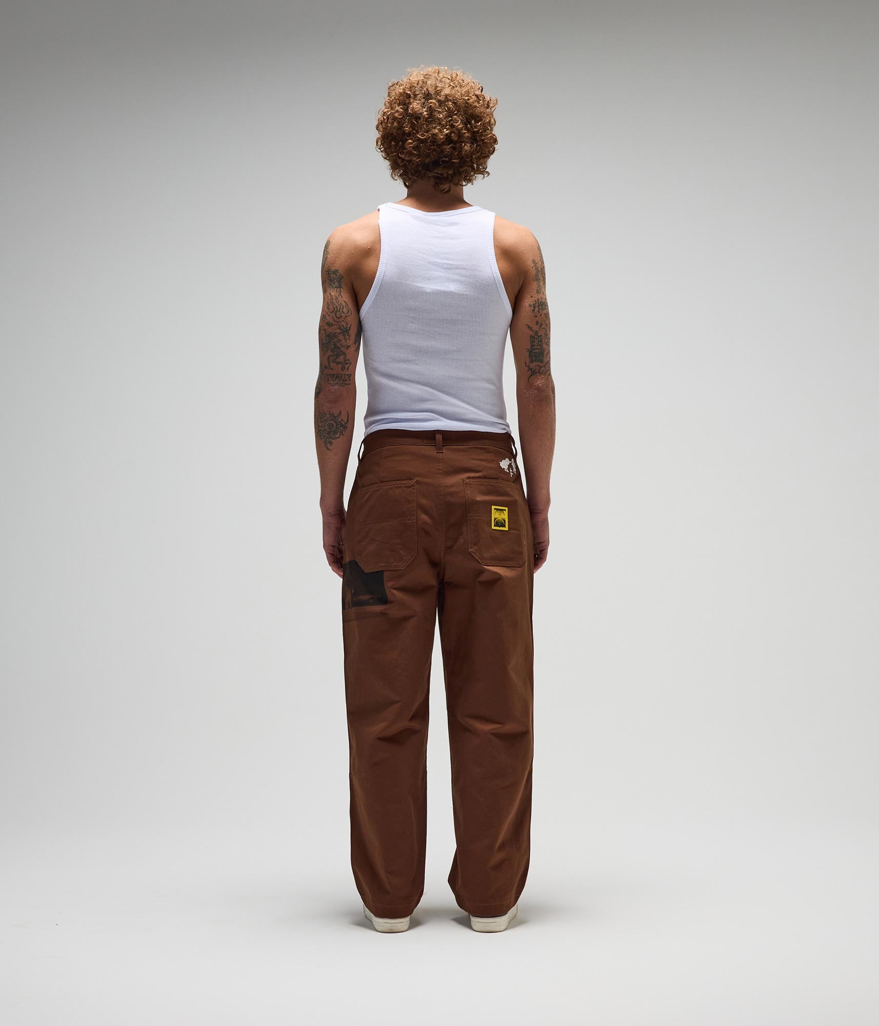 FORMER DXD Reynolds Work Pant in BROWN - Destroyed By Dane Collection