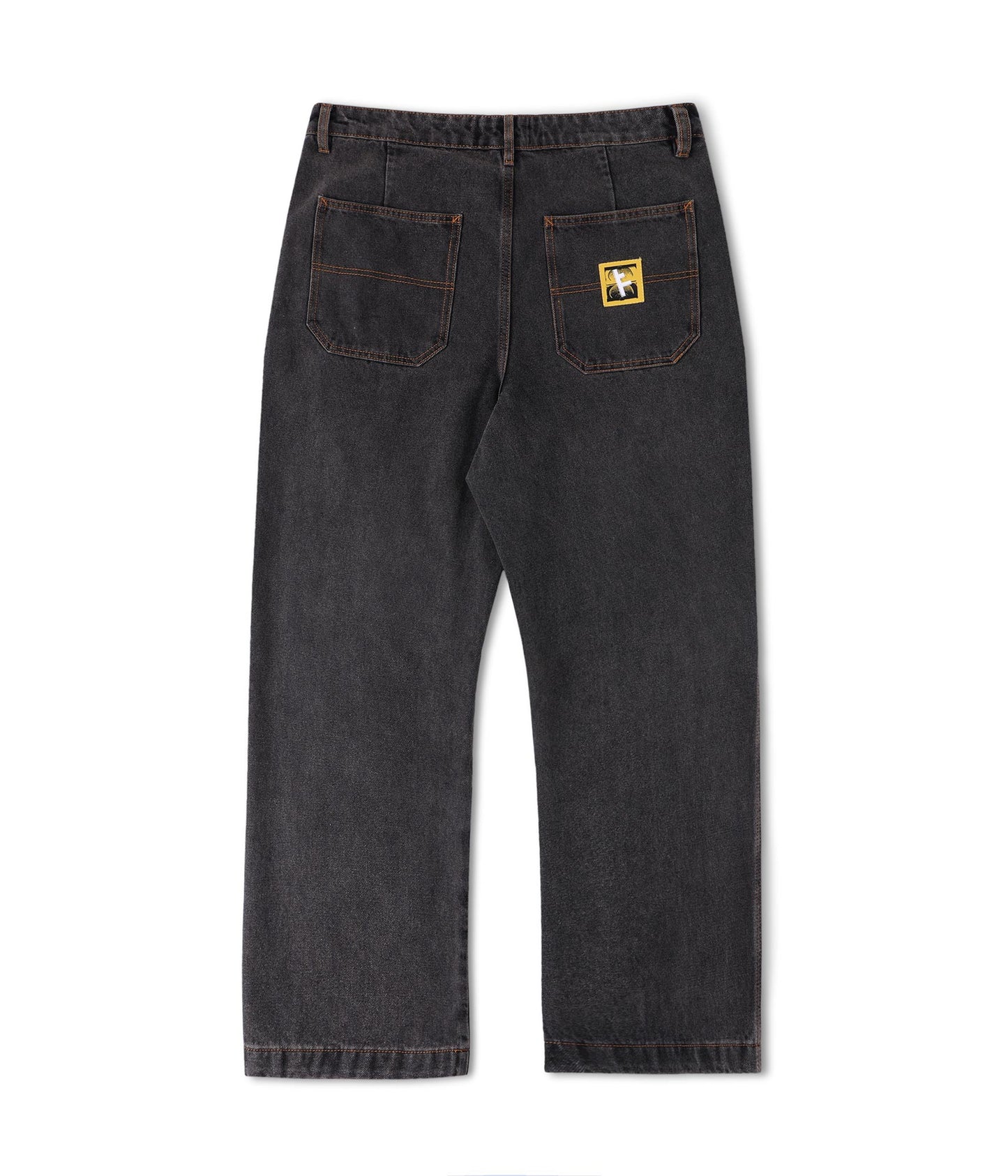 FORMER DXD Reynolds Denim Pant in WASHED BLACK - Destroyed By Dane Collection
