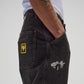 FORMER DXD Reynolds Denim Pant in WASHED BLACK - Destroyed By Dane Collection