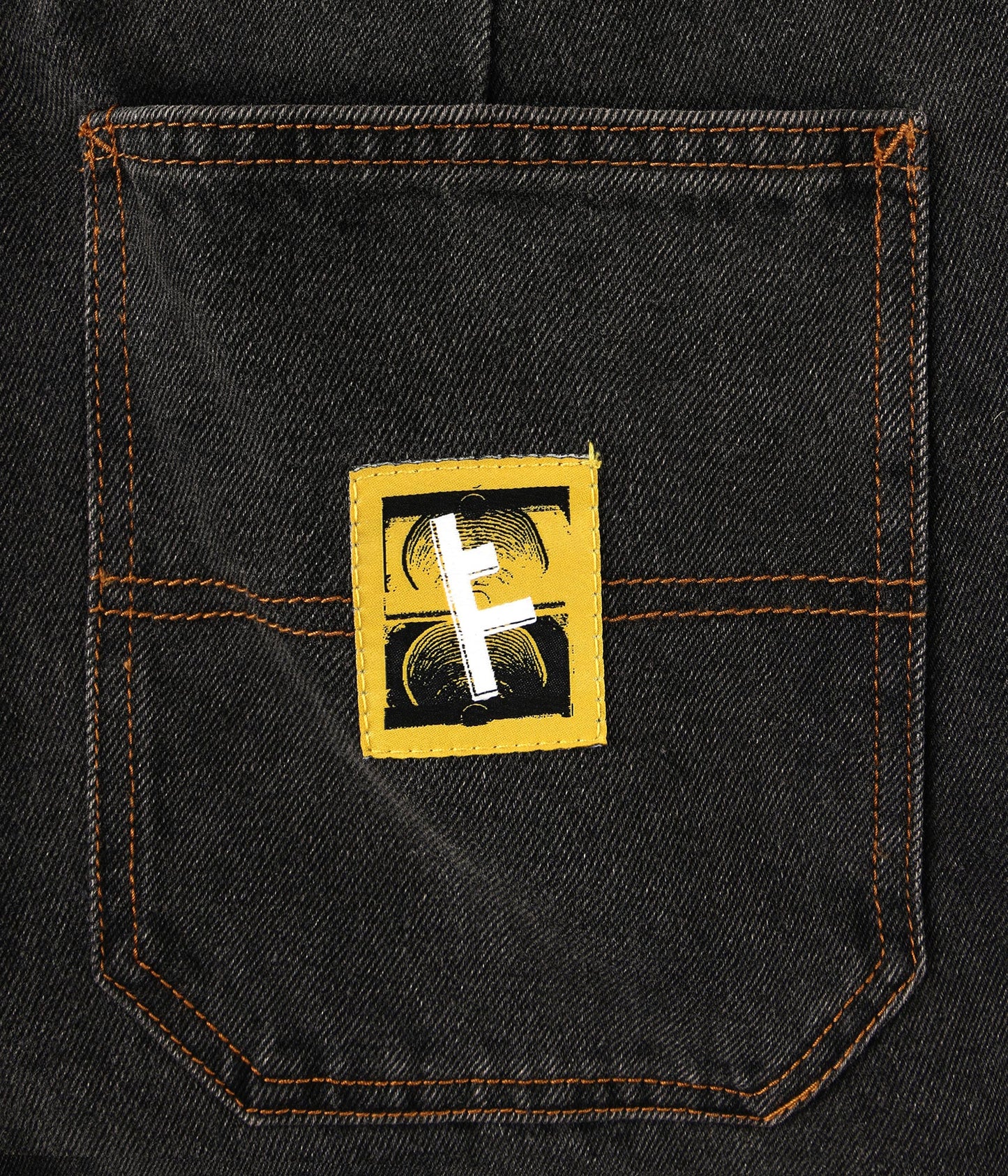 FORMER DXD Reynolds Denim Pant in WASHED BLACK - Destroyed By Dane Collection