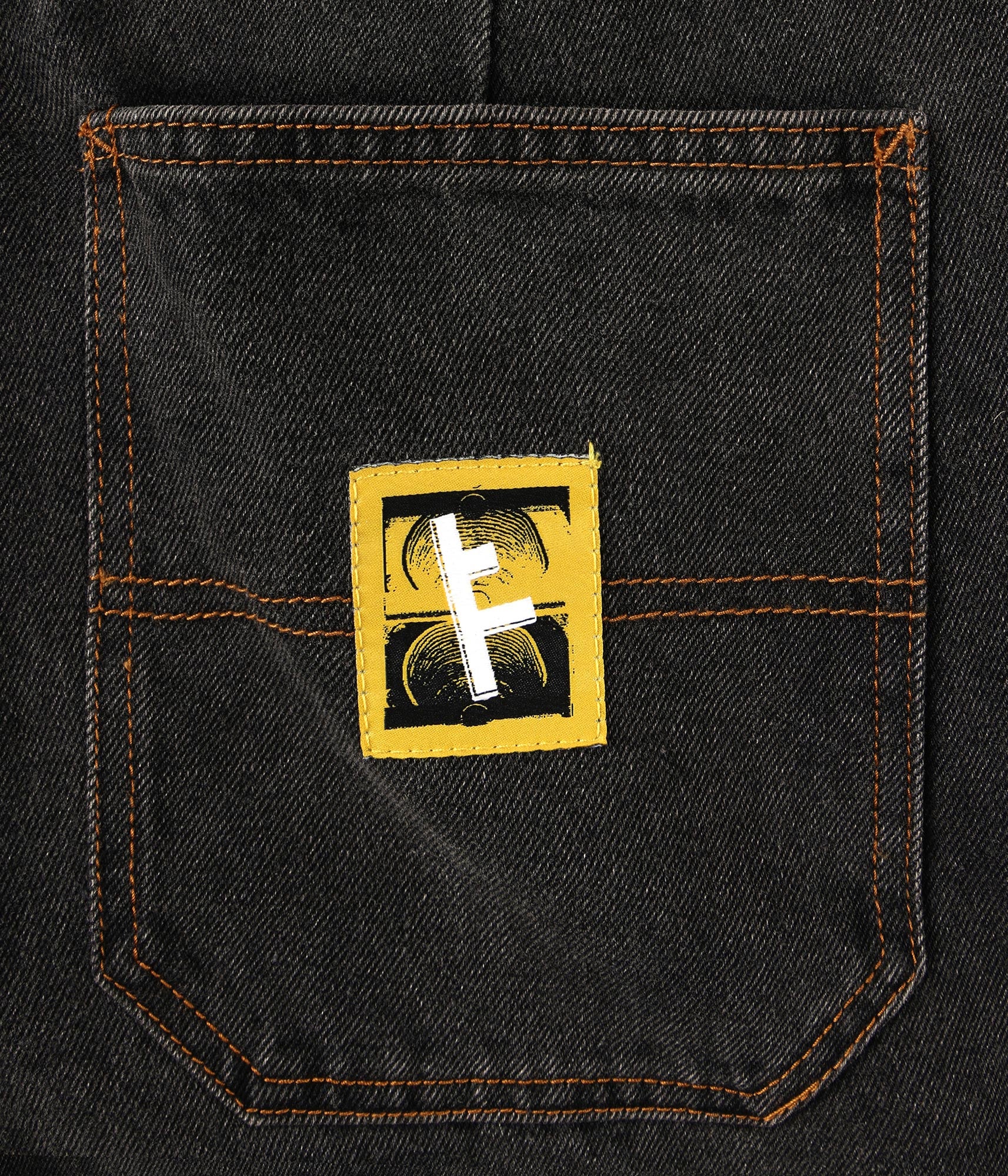 FORMER DXD Reynolds Denim Pant in WASHED BLACK - Destroyed By Dane Collection
