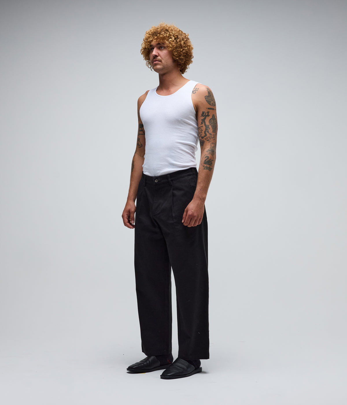 FORMER / ANDERSON TWILL PANT // BLACK