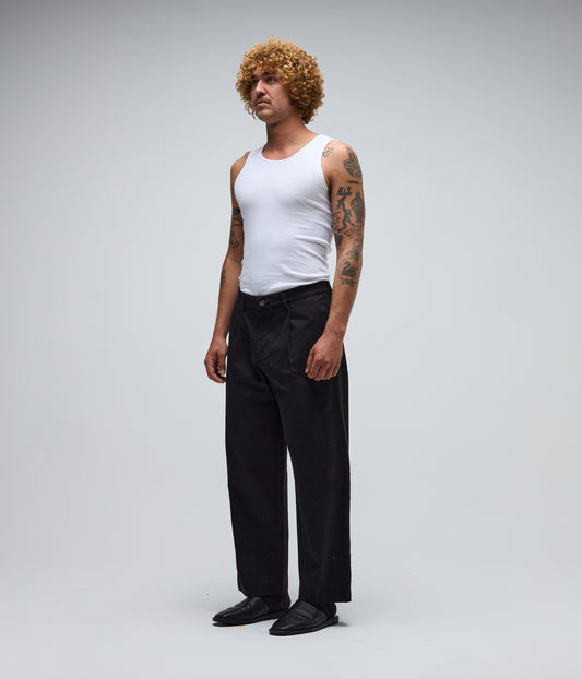 FORMER / ANDERSON TWILL PANT // BLACK