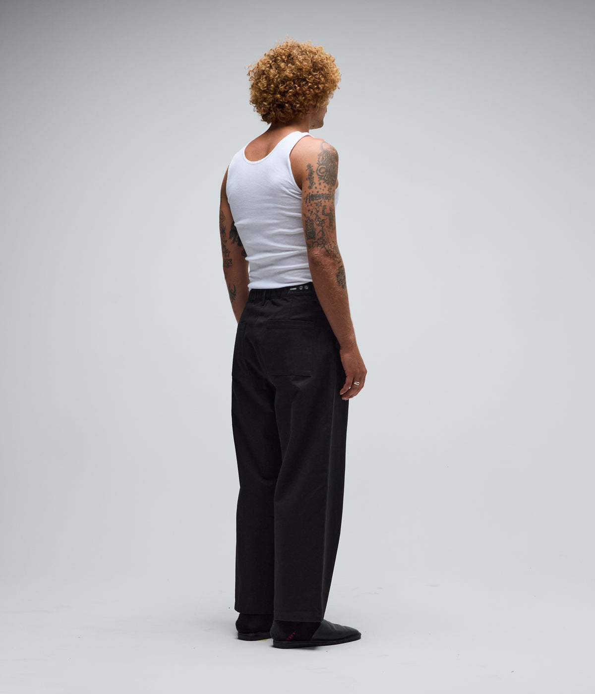 FORMER / ANDERSON TWILL PANT // BLACK