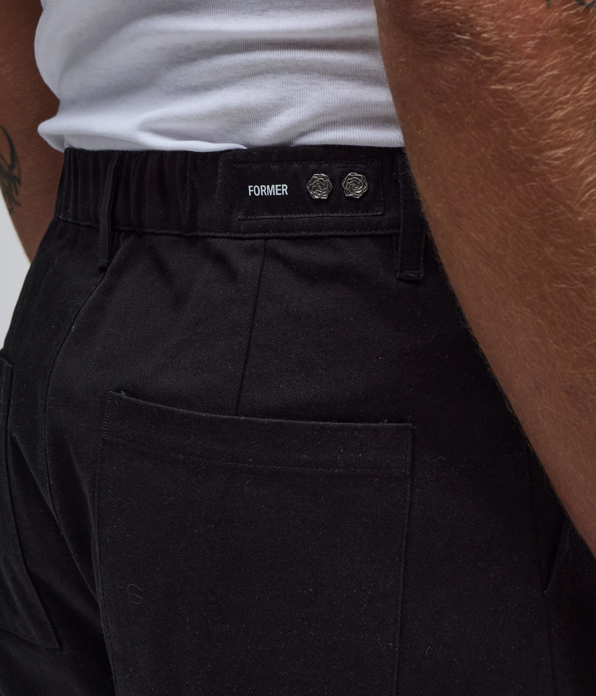FORMER / ANDERSON TWILL PANT // BLACK