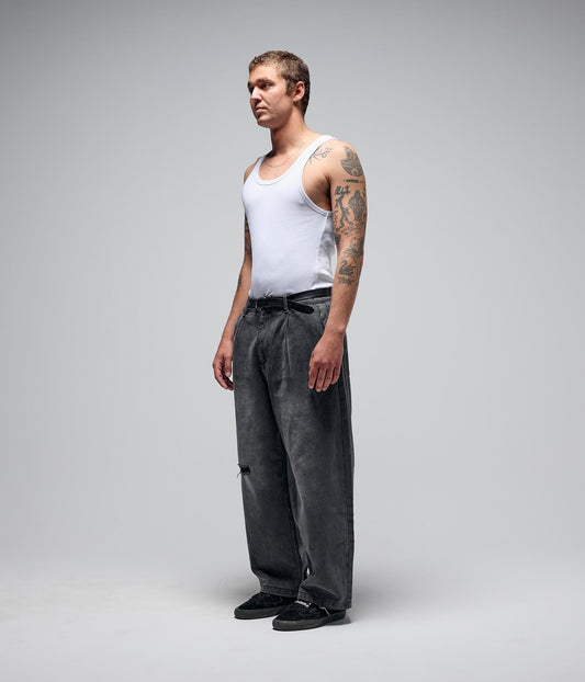 FORMER TSBF Pant in Grey - The Shiny Bleeding Future Collection