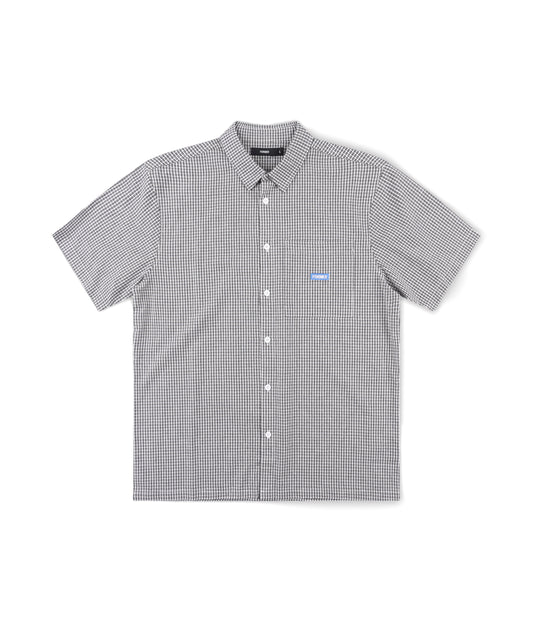 VL CHECK SS SHIRT // BONE