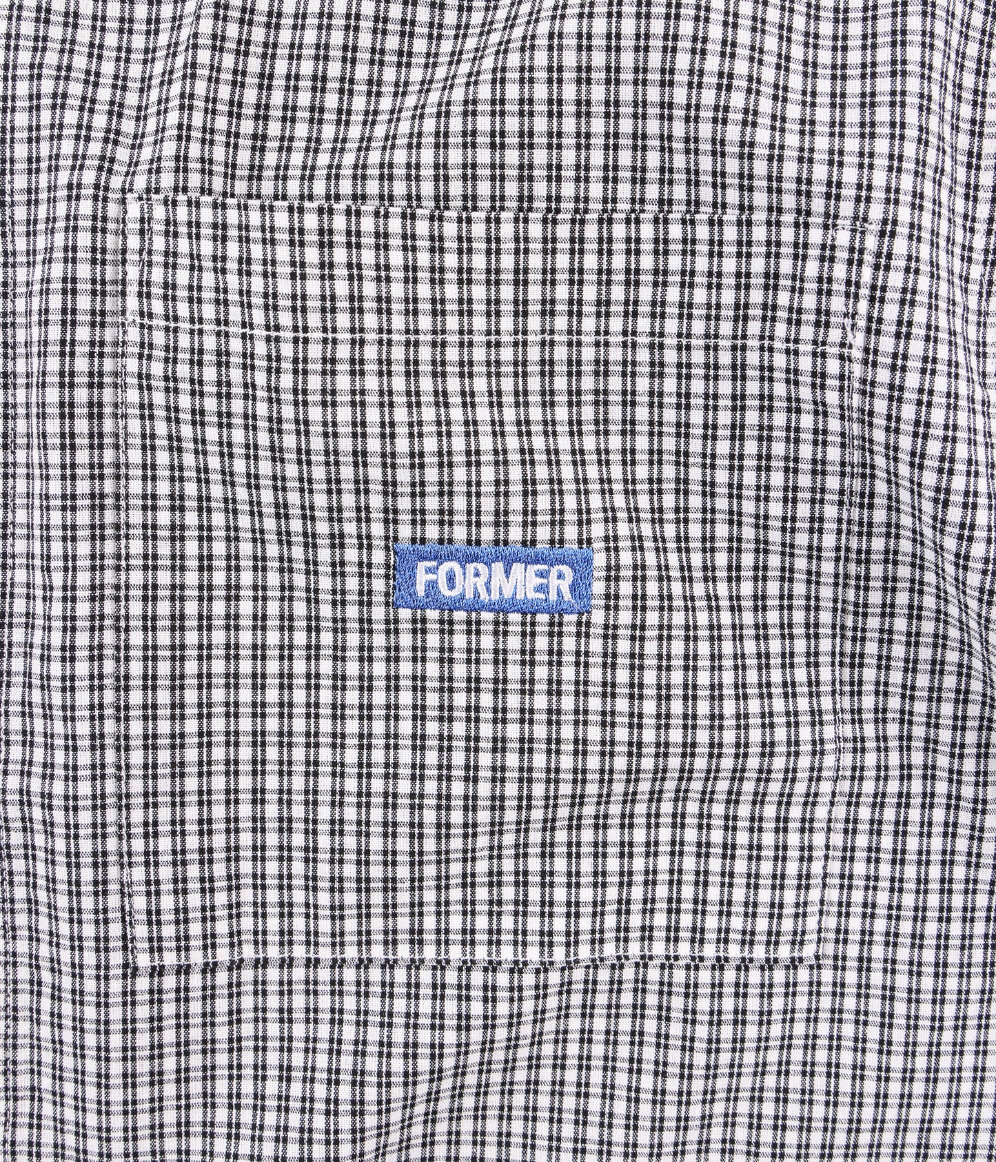 VL CHECK SS SHIRT // BONE