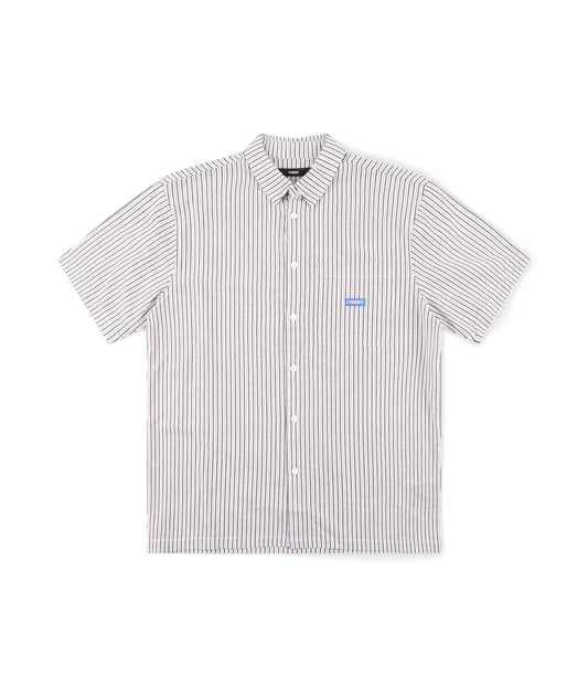 VL STRIPE SS SHIRT // BONE