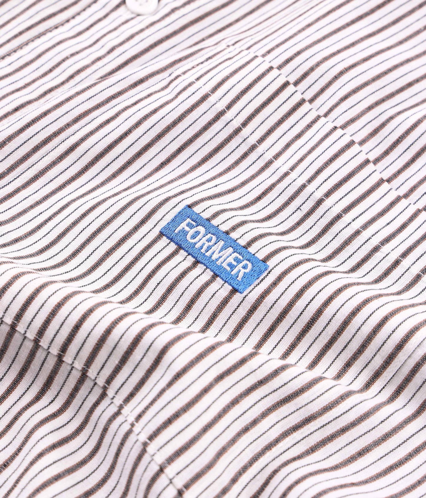 VL STRIPE SS SHIRT // BONE