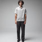 FORMER Reynolds Stripe SS Shirt in BEIGE