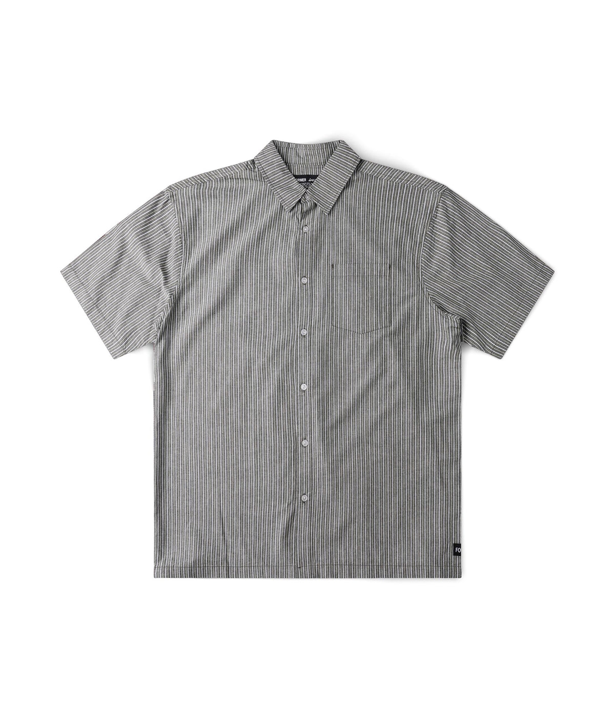 FORMER / REYNOLDS STRIPE SS SHIRT // SURPLUS