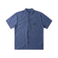 FORMER Vivian Check SS Shirt in BLUE