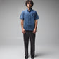 FORMER Vivian Check SS Shirt in BLUE