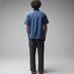 FORMER Vivian Check SS Shirt in BLUE