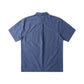 FORMER Vivian Check SS Shirt in BLUE