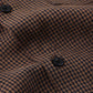 FORMER Vivian Check SS Shirt in BROWN