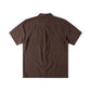FORMER Vivian Check SS Shirt in BROWN