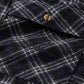 FORMER Vivian Flannel LS Shirt in BLACK/GREY