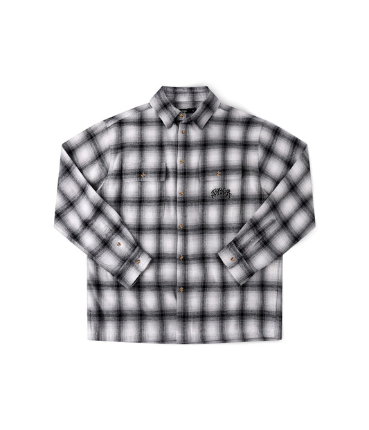 FORMER Vivian Flannel LS Shirt in GREY