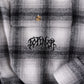 FORMER Vivian Flannel LS Shirt in GREY