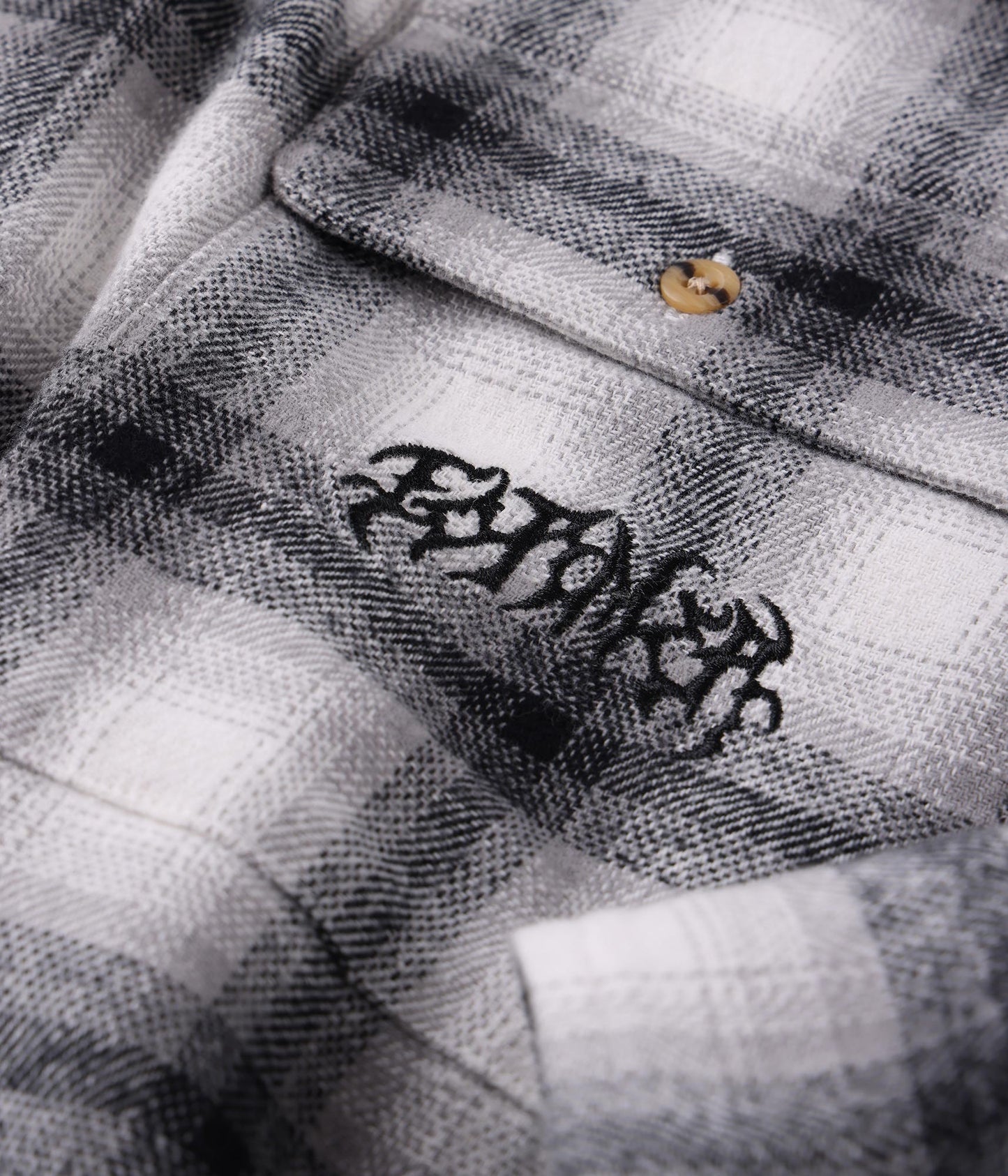 FORMER Vivian Flannel LS Shirt in GREY
