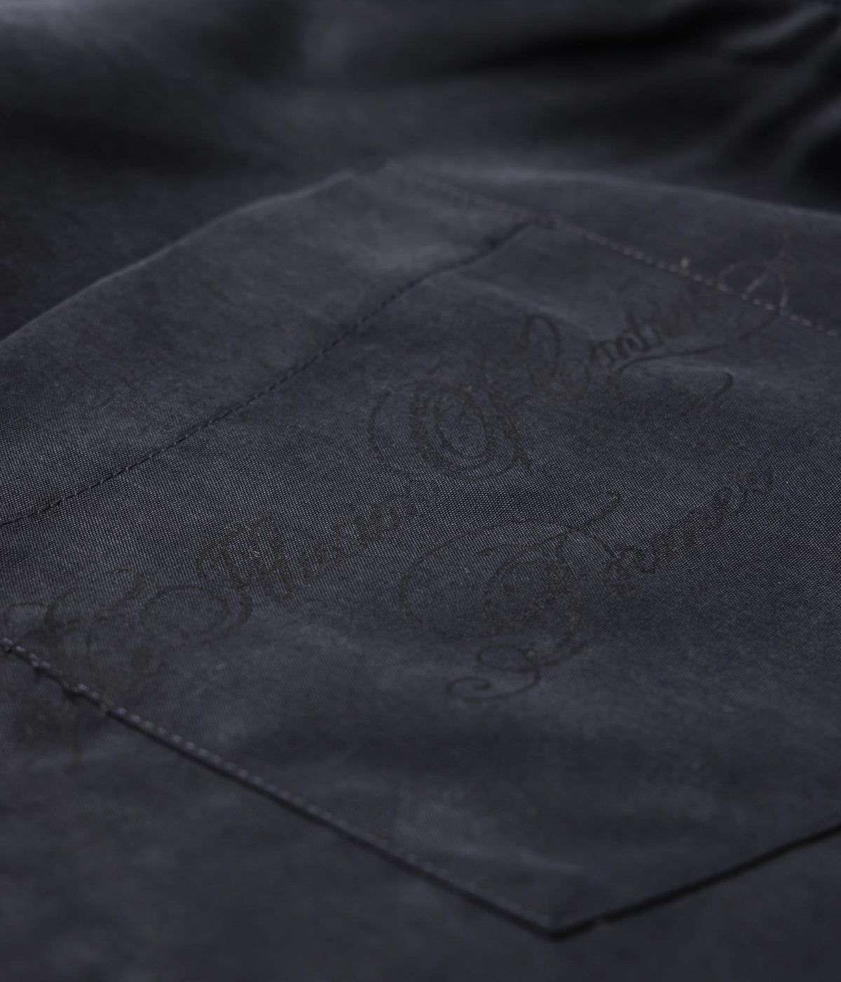 FORMER / VIVIAN ILLUSION LS SHIRT // BLACK