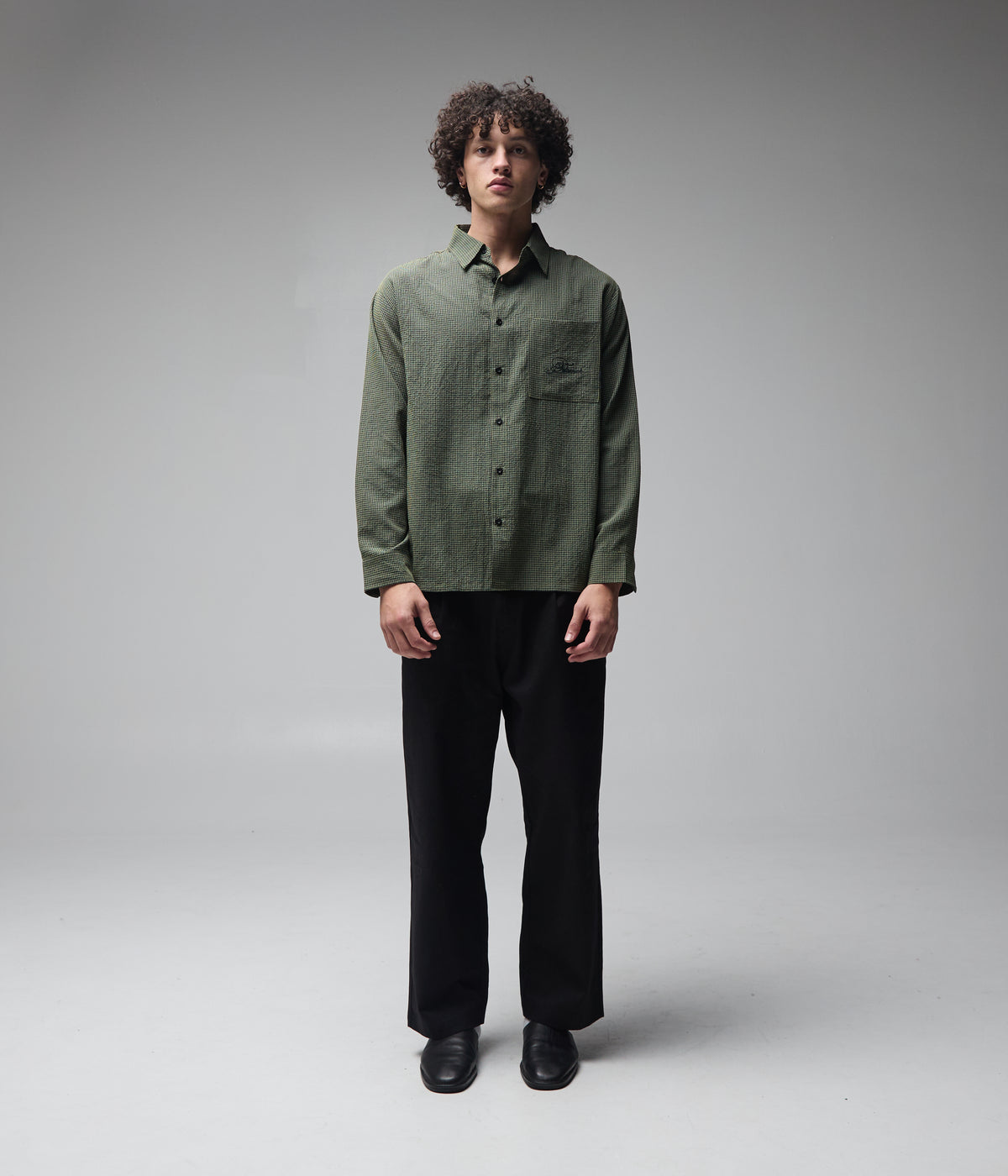FORMER / VIVIAN CHECK LS SHIRT // SURPLUS