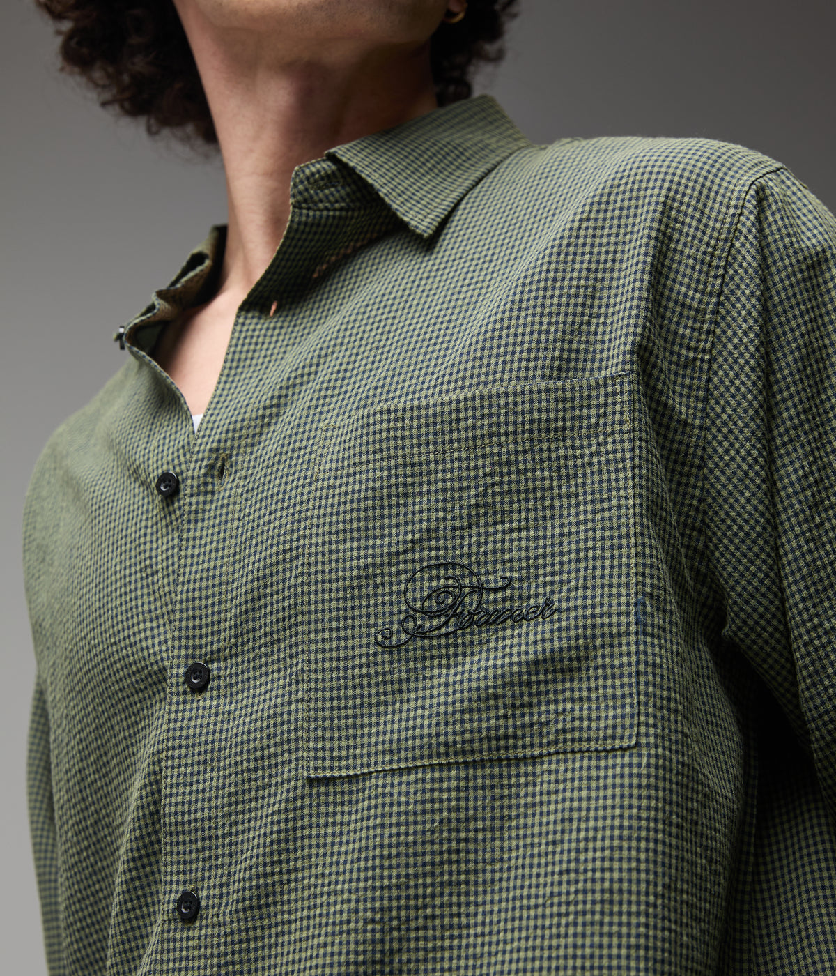 FORMER / VIVIAN CHECK LS SHIRT // SURPLUS