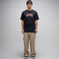 FORMER Puncture T-shirt in BLACK