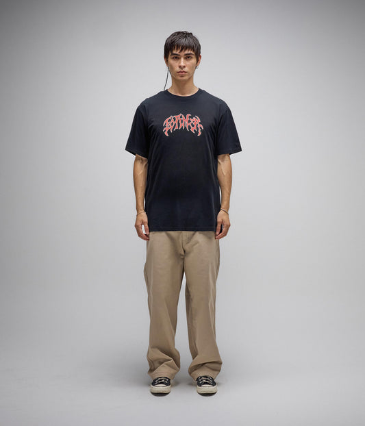 FORMER Puncture T-shirt in BLACK