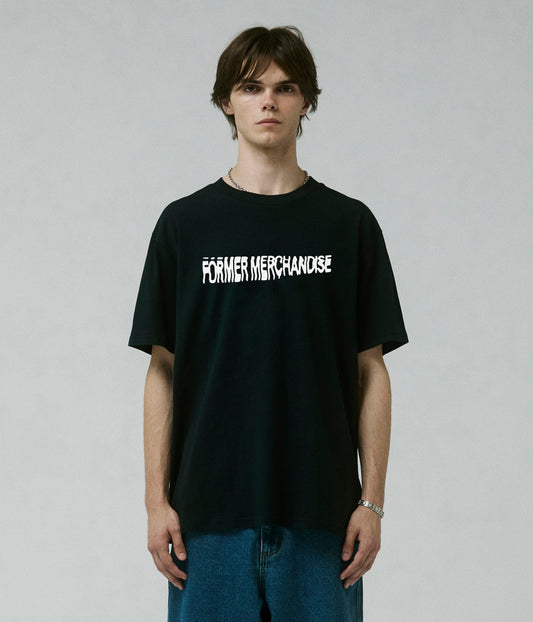 SKEWED T-SHIRT // BLACK