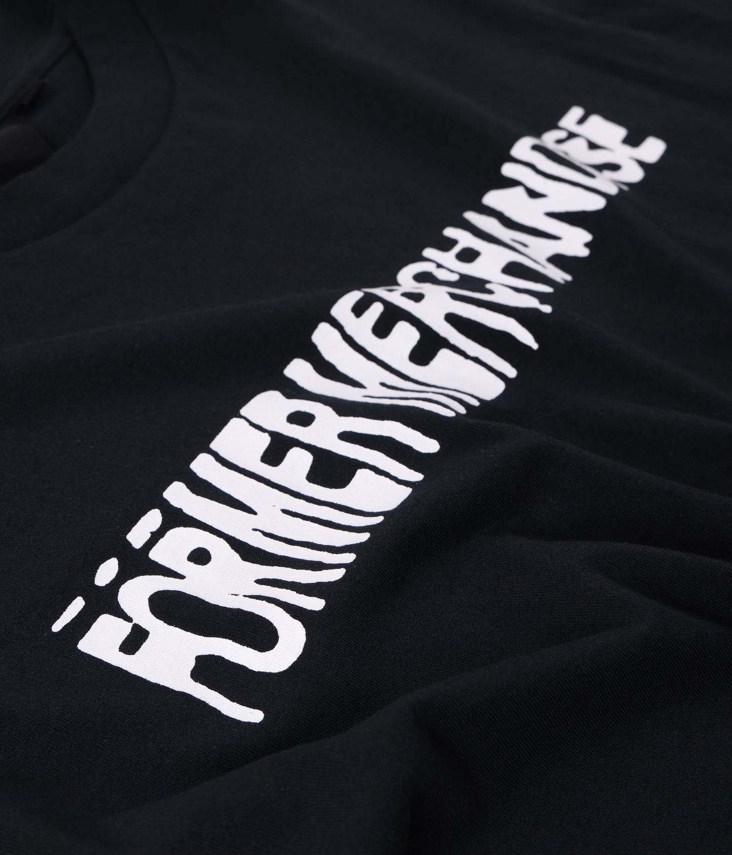 SKEWED T-SHIRT // BLACK