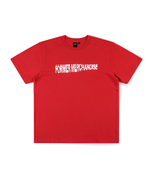 SKEWED T-SHIRT // RED