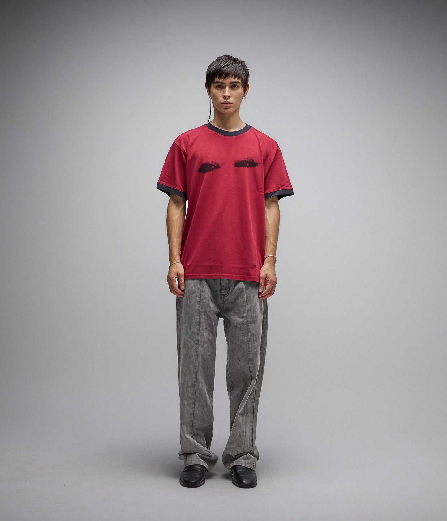 COVENANT T-SHIRT // WASHED MERLOT