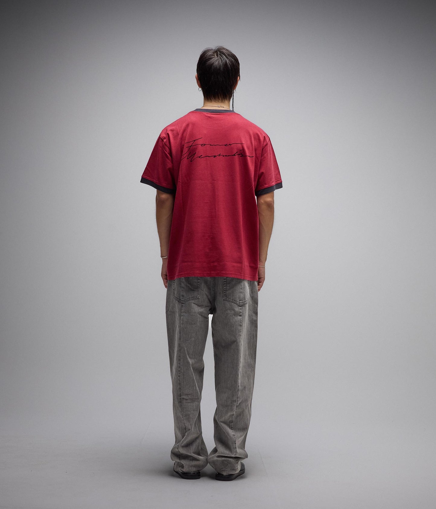 COVENANT T-SHIRT // WASHED MERLOT