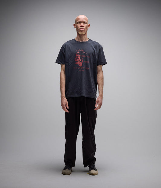 RAVEL T-SHIRT // WASHED BLACK