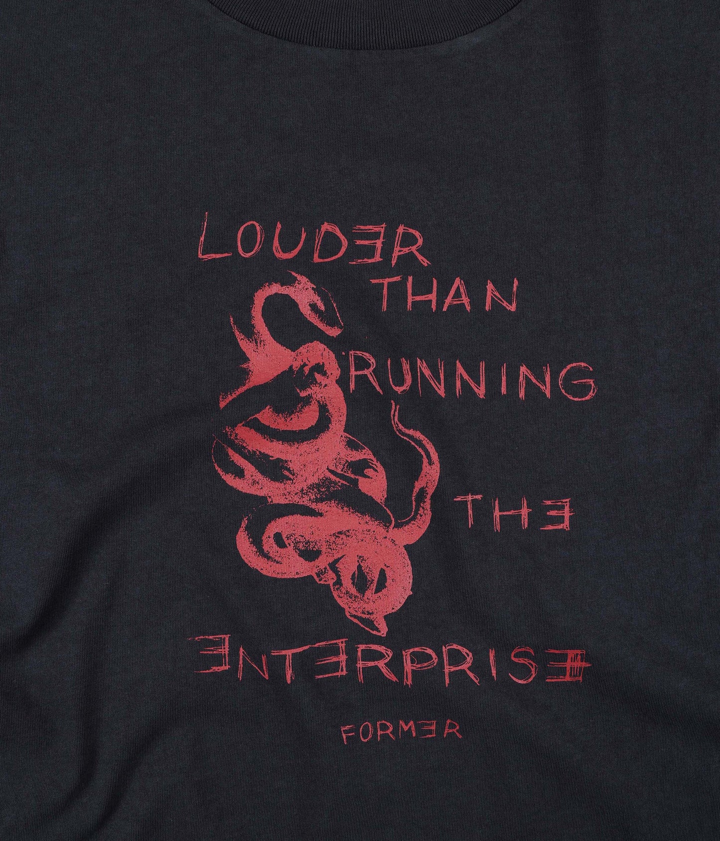 RAVEL T-SHIRT // WASHED BLACK