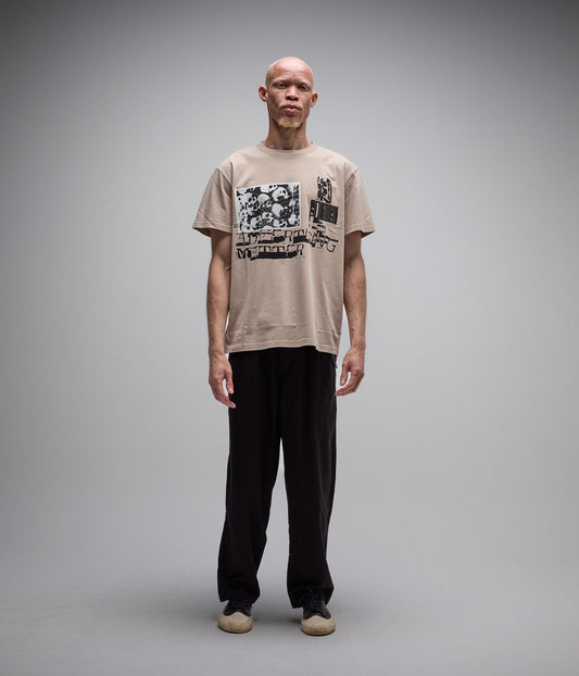A MATTER T-SHIRT // WASHED SAND