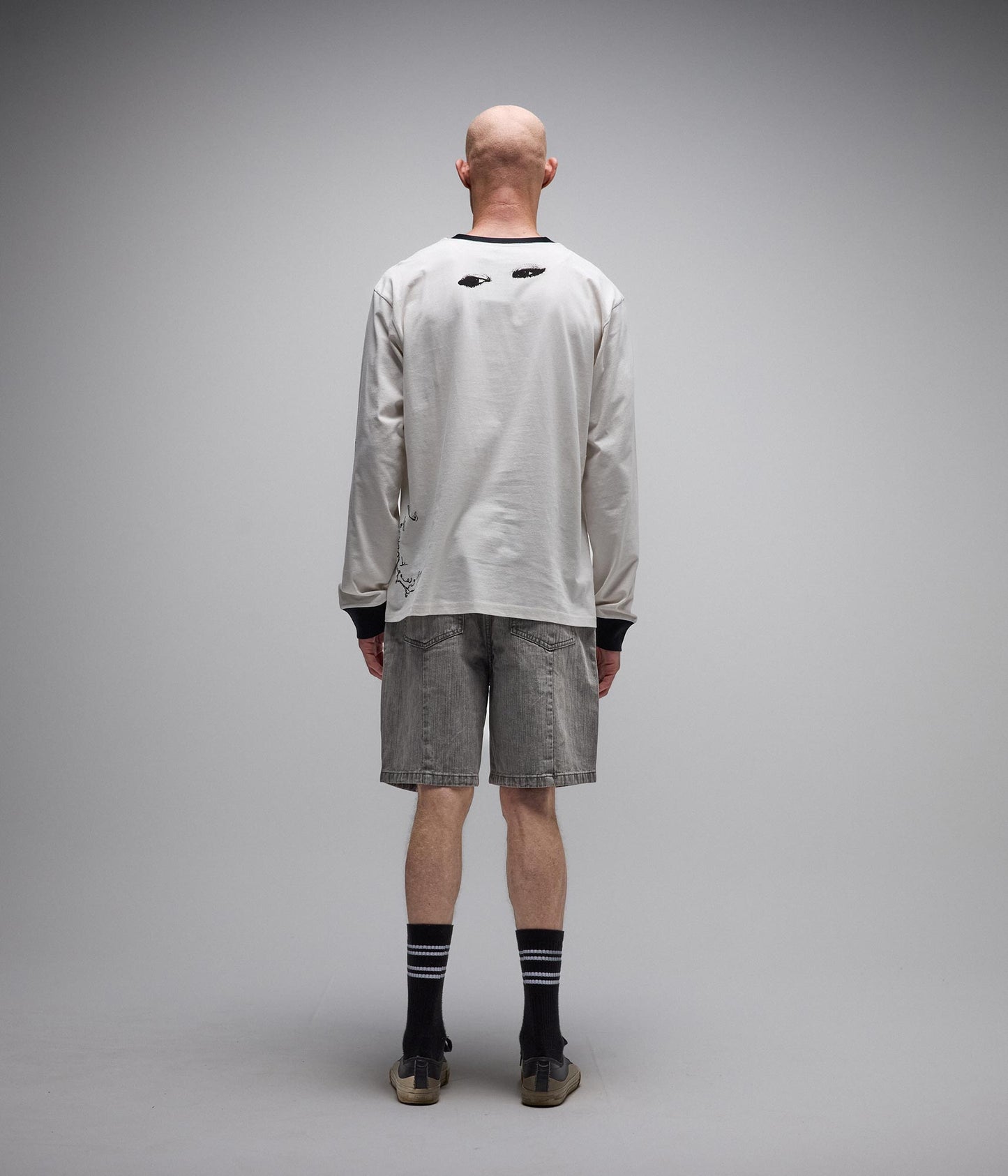 MASH LS T-SHIRT // BONE