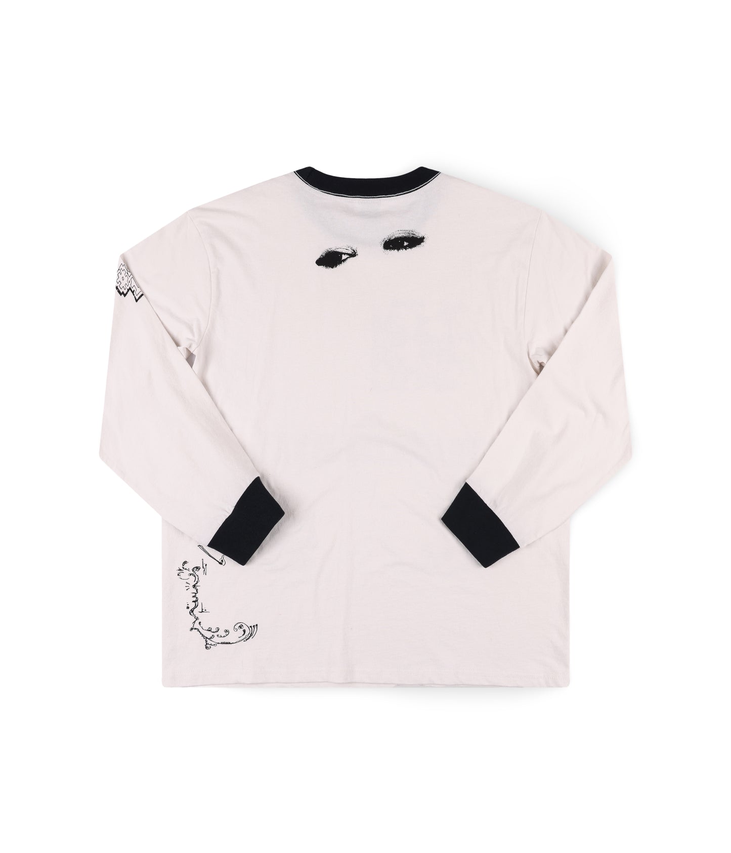 MASH LS T-SHIRT // BONE