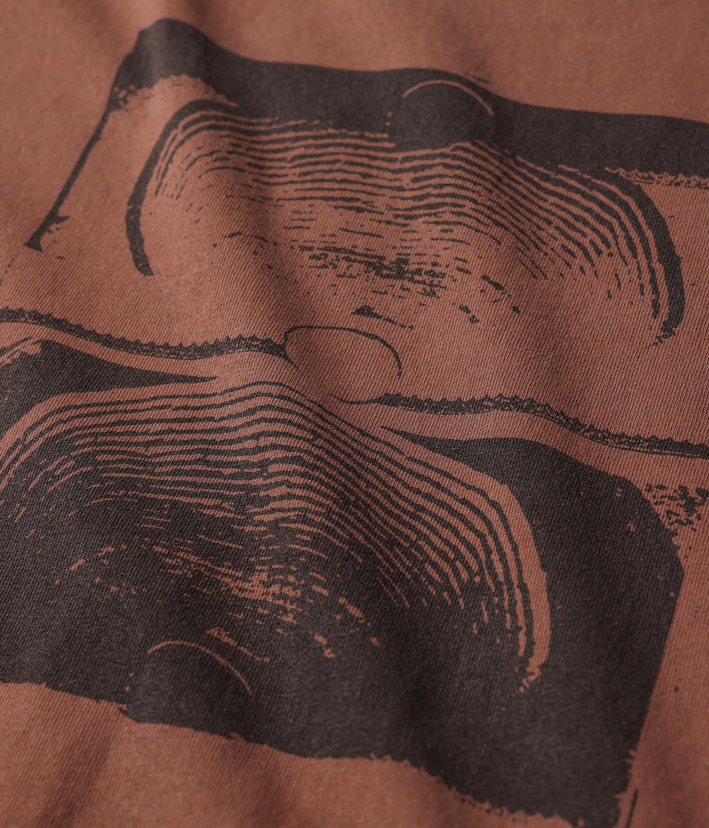 FORMER Crux Overdye T-Shirt in WASHED BARK - Origin Collection