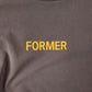 FORMER Legacy Overdye T-shirt in WASHED BROWN - Origin Collection