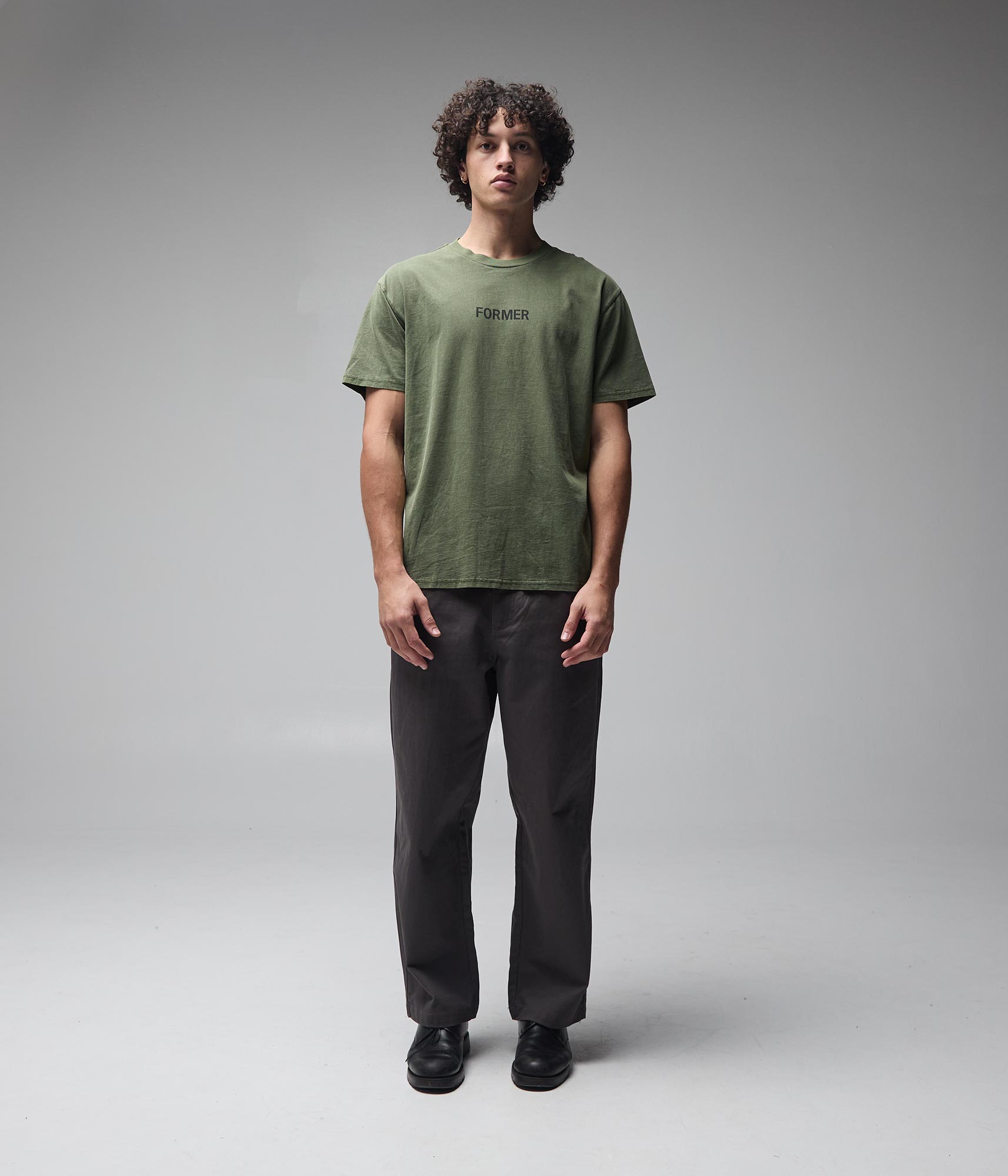 FORMER Legacy Overdye T-Shirt in WASHED SURPLUS - Origin Collection