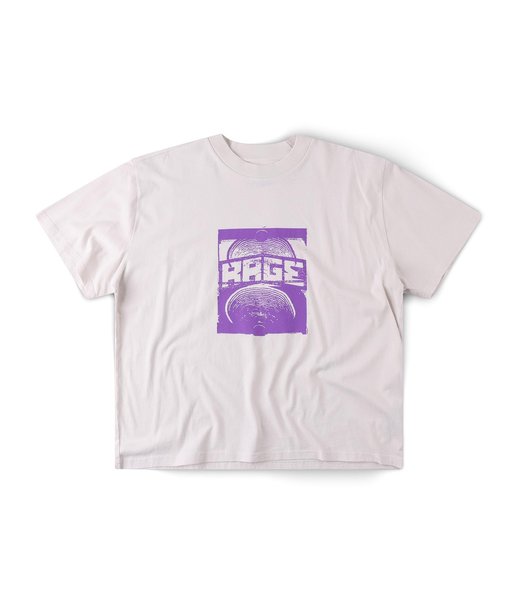 FORMER Corp Boxy T-shirt in Bone - FORMER x RAGE Collection