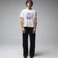 FORMER Corp Boxy T-shirt in Bone - FORMER x RAGE Collection