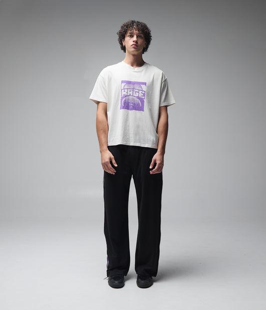 FORMER Corp Boxy T-shirt in Bone - FORMER x RAGE Collection