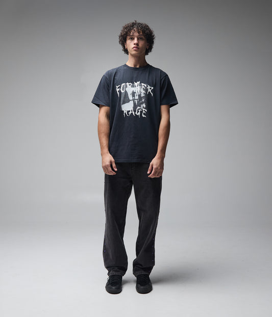 FORMER Shadow T-shirt in Merch Black - FORMER x RAGE Collection