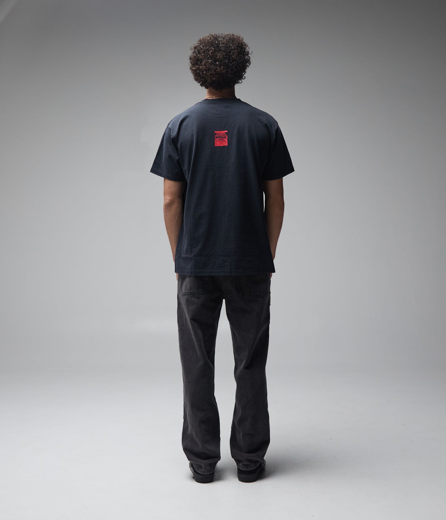 FORMER Colourless Clown T-shirt in Merch Black - FORMER x RAGE Collection